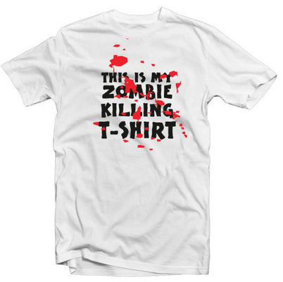 Promotional 180gsm White Cotton T Shirt Custom Made Full Colour Printed