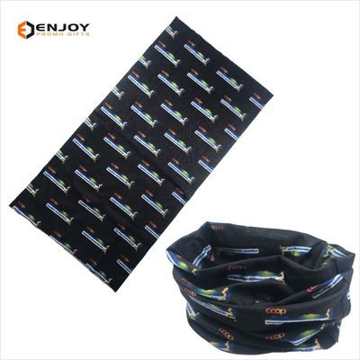 Custom Made Polyester Multifunction Buffs Seamless Neck Gaiter For Outdoor Activities