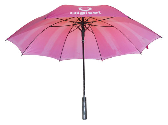 27" Fiberglass Sublimation Straight Umbrella Outdoor Custom Made