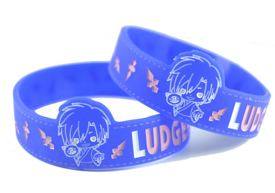 Sports Custom Made Eco Friendly Printed Silicone Wristbands Promotional