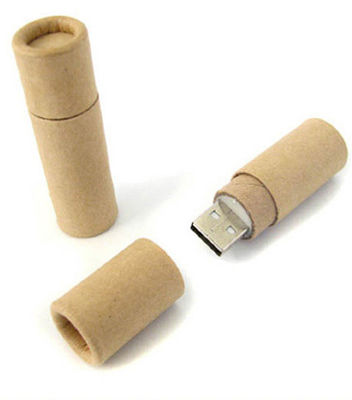 Promotion Eco Friendly Paper USB Flash Drives With Custom Made Logo