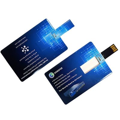 Plastic Promotional Custom Card USB Flash Drives With Bottle Opener