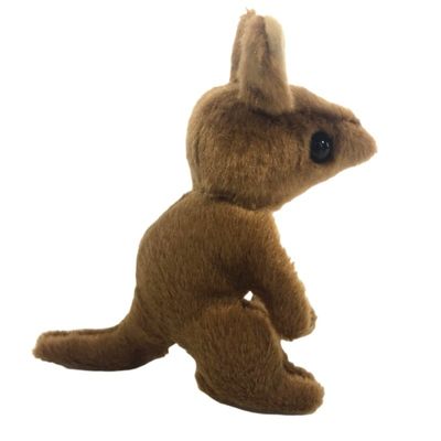 Give Away Custom Short Cute Plush Kangaroo Toy For Promotions