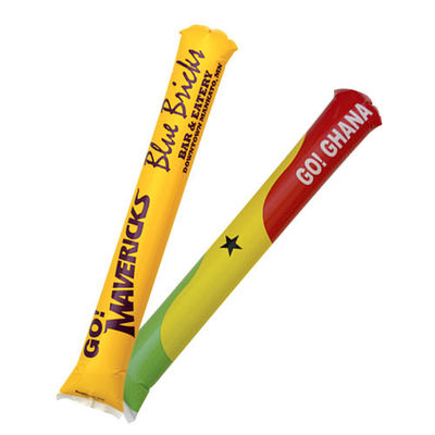 Sports Concert Cheering PE Thunder Stick Round Shape For Promotions