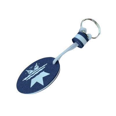Oval Shape EVA Floating Keyrings For Promotional Custom Made