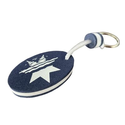 Oval Shape EVA Floating Keyrings For Promotional Custom Made