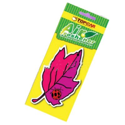 Promotional Custom Shape Full Colour Printed Paper Air Freshener With Header Card