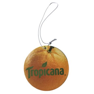 Custom Shape Full Colour Printed Paper Car Air Freshener For Promotions