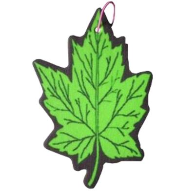 Custom Tree Shape Scented Paper Air Freshener For Promotions Full Colour Printed
