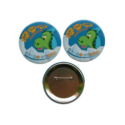 Students Full Color Printed Round Shape Tinplate Button Badges
