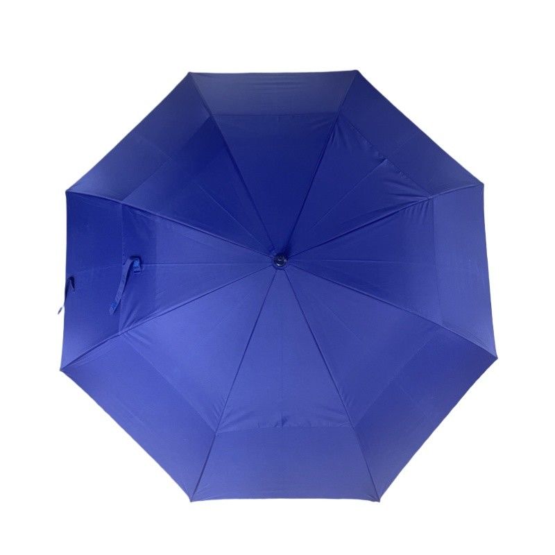 Durable Double Layer Windproof 29" RPET Straight Golf Umbrella For Outdoor Use