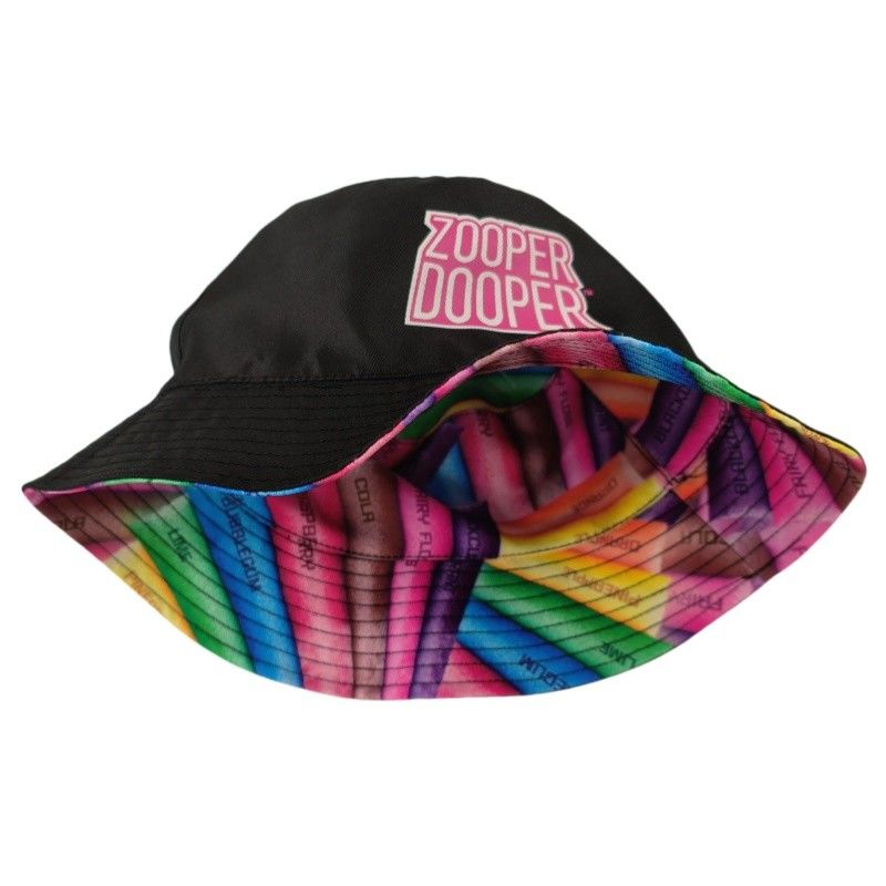Promotional Polyester Reversible Bucket Hat Full Colour Printed